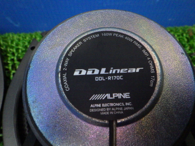 アルパイン DDL-R170C ALPINE DDLinear 音出しOK DDL-R170S 17