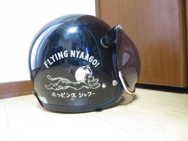 スーパーマグナム NYAAGO FLYING スモールジェットヘルメット TT&amp