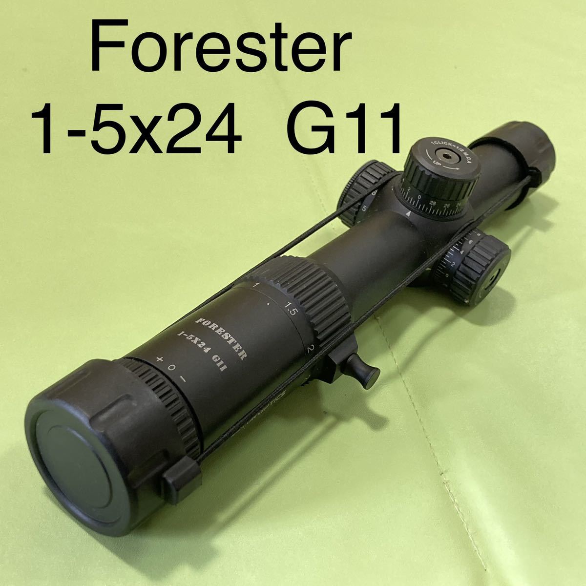 forester 1-5x24 Vector Optics ライフルスコープ 中古 Forester 1