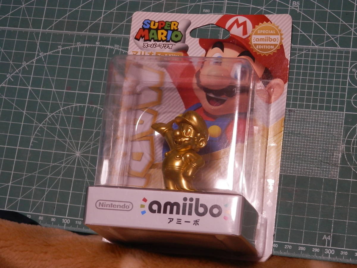 amiibo 【希少・箱なし】amiibo マリオ【ゴールドVer.】スーパーマリオ 
