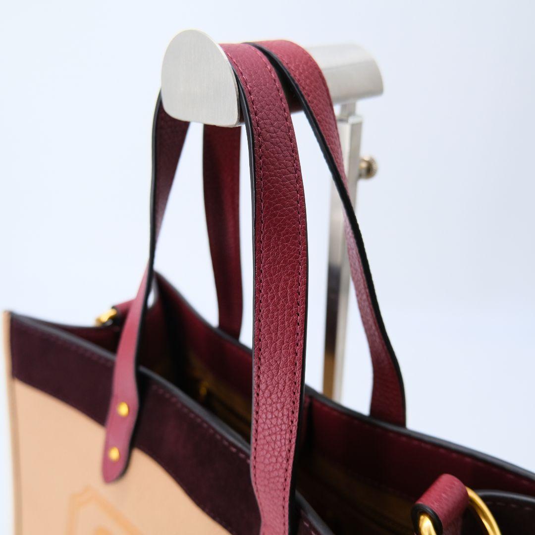 1円【極美品】COACH コーチ H2154-C6035 フィールドトート30 ハンド 