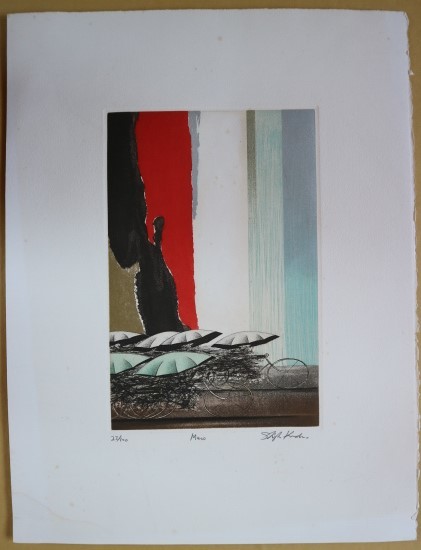 黒田茂樹「Ｍaso」銅版画　 ed100 紙サイズ37ｘ28ｃｍ　　_1