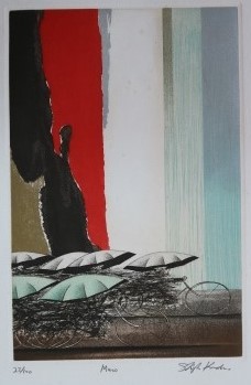 黒田茂樹「Ｍaso」銅版画　 ed100 紙サイズ37ｘ28ｃｍ　　_2