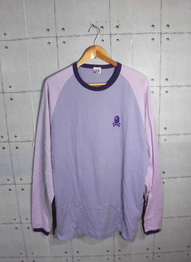 A BATHING APE ア ベイシングエイプ/エイプ/BAPE ベイプ/スカル猿刺繍  