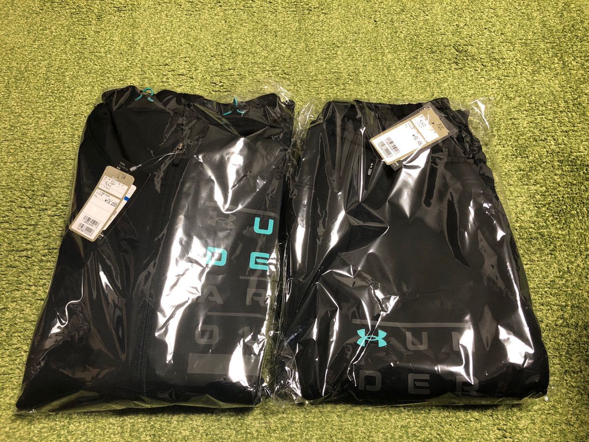 UNDER ARMOURのUAハイブリッド ニットジャケット上下 新庄監督モデル