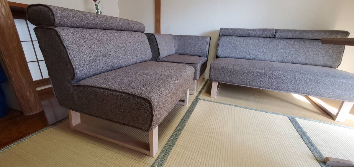 リビングダイニング兼用 コーナーソファー 昇降式テーブル 4点セット 最終出品 応接セット 売買されたオークション情報 Yahooの商品情報をアーカイブ公開 オークファン Aucfan Com