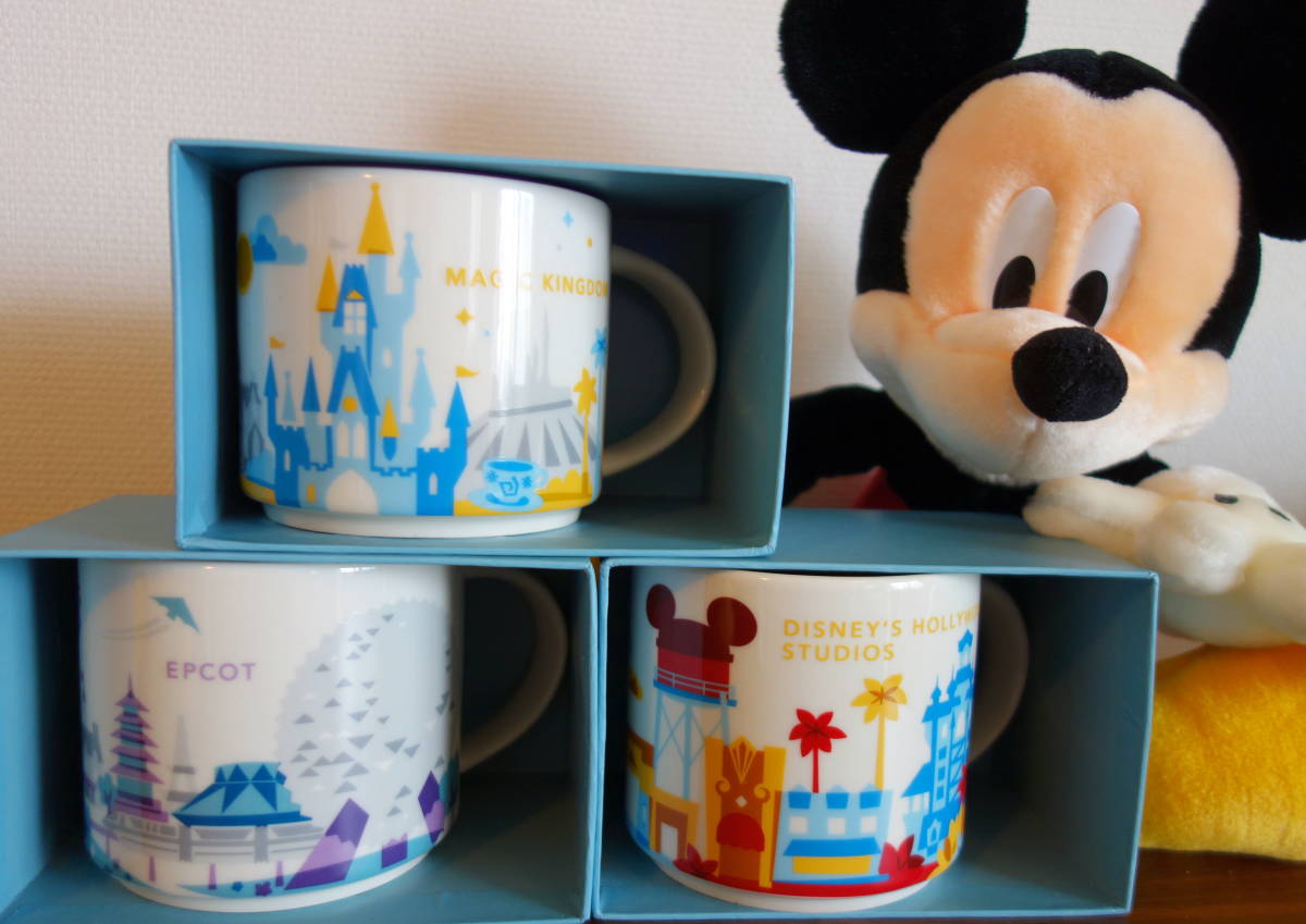 新品，SALE プレミア限定 廃盤 WDWディズニー x スターバックス マグカップ Disney You Are Here Collection スタバ(ディズニー)｜売買されたオークション情報、yahooの商品情報をアーカイブ公開 - オークファン その他