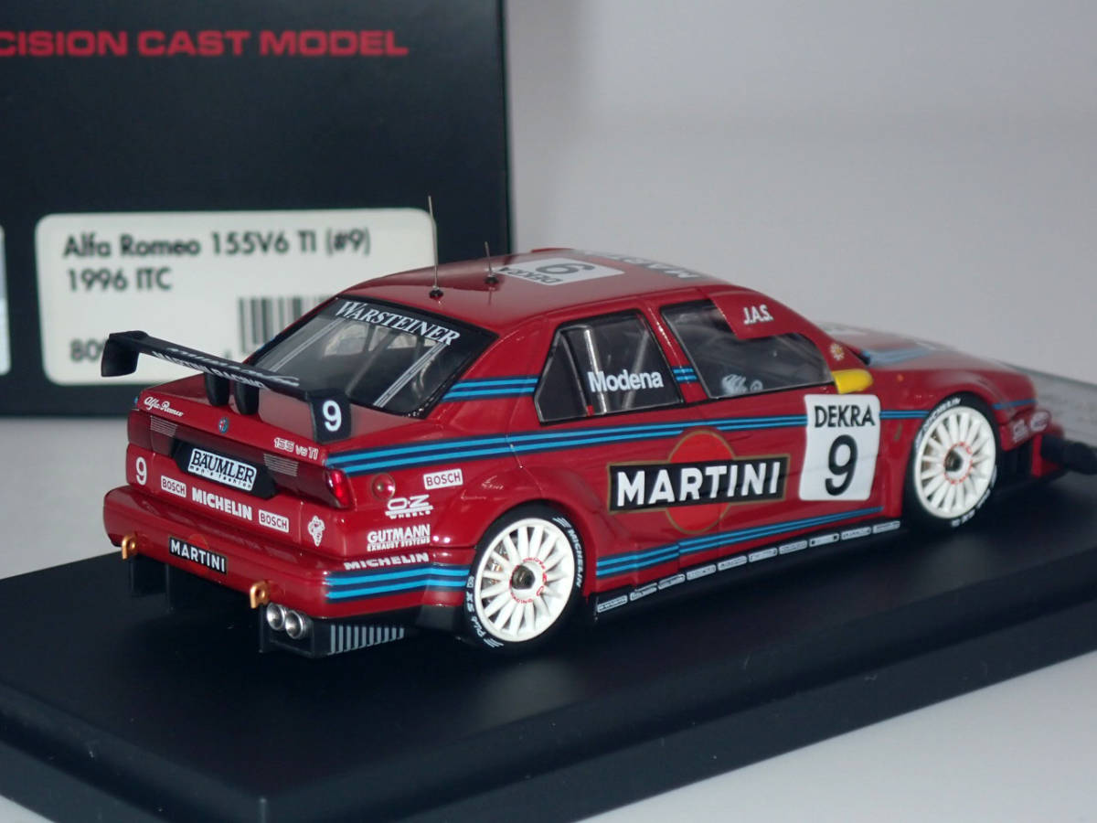 HPI racing 1/43 アルファ ロメオ Alfa Romeo 155 V6 TI #9 1996 ITC