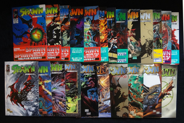 日本語版 spawn 1～22 & 26巻 + カース オブ スポーン 全巻 +2冊