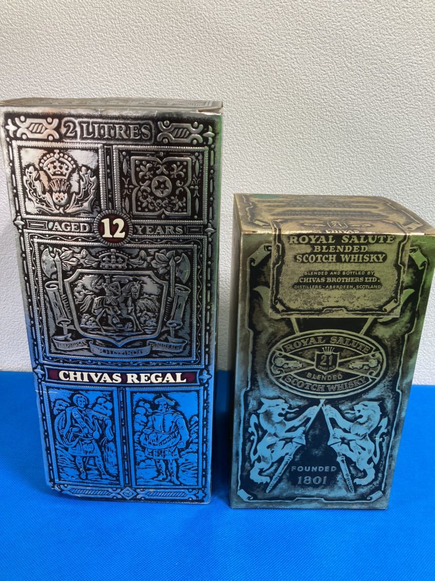 シーバス　 Salute　21年熟成　700ml　古酒・旧青ボトル 21年 ロイヤルサルート SALUTE 21年熟成 お値下げ！ 21スコッチ