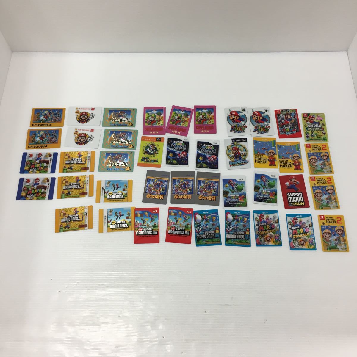 スーパーマリオブラザーズ ヒストリーカードウエハース 17枚まとめ売り スーパーマリオブラザーズ ヒストリーカードウエハース カード まとめ