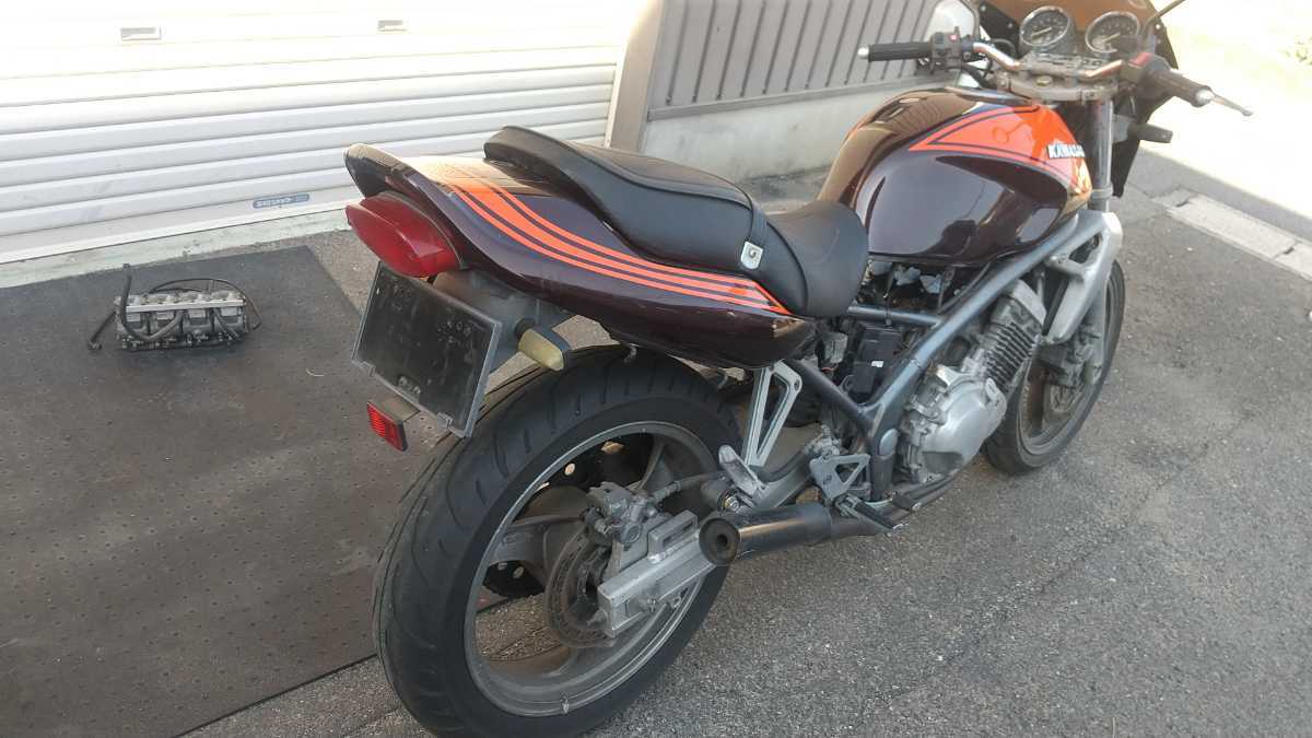 バリオス1型 不動 書類有 バリオス1型ジャンク不動書類鍵有