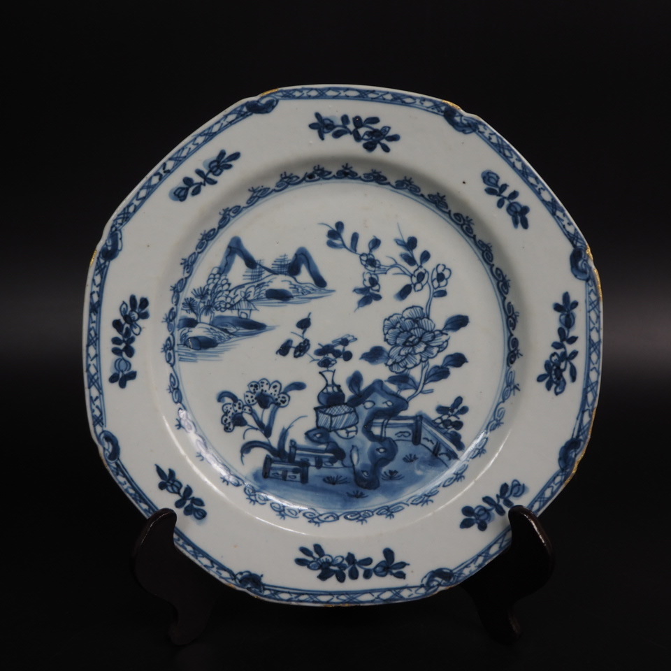 清時代 大皿 25.5cm 骨董 古美術 【公式通販】