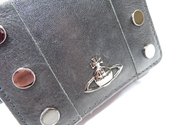 1円～Vivienne Westwood ヴィヴィアン・ウエストウッド レザー 三