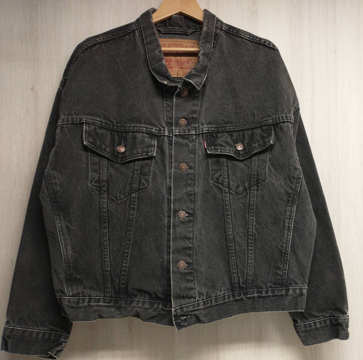 LEVI'S リーバイス 1990s 70598-4159 デカパッチ Gジャン デニム L