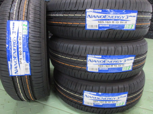 ☆【2022年製】TOYO【185/60R15】トーヨー ナノエナジー3+