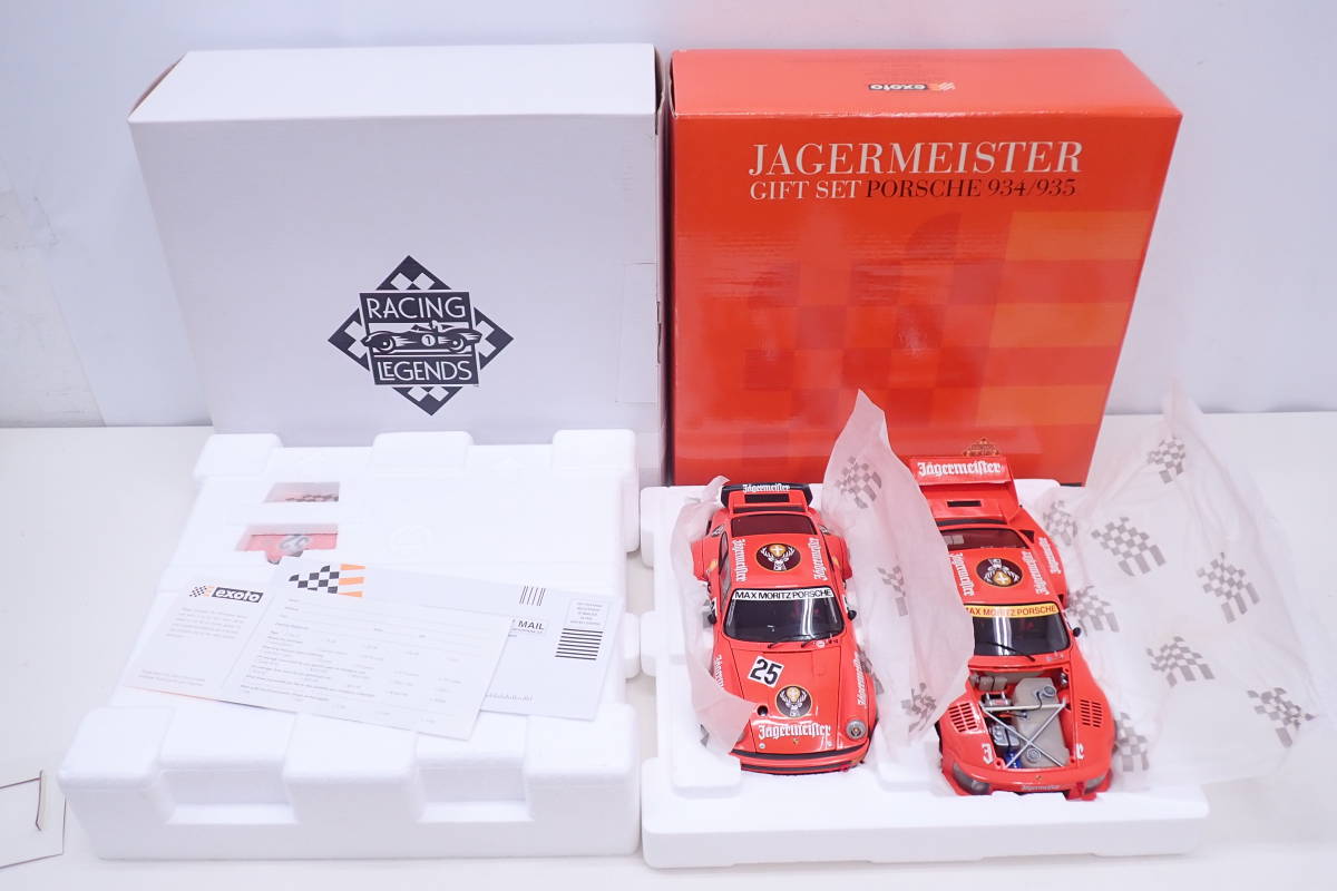 A Exoto Racing Legends 1:18 Scale Porsche 935 Twin Turbo 1979 Le Mans 24 Hrs (Newman/Barbour/Stom A Exoto Racing Legends 1:18 Scale Porsche 935 Twin Turbo 1979 Le Mans 24 Hrs (Newman/Barbour/Stom