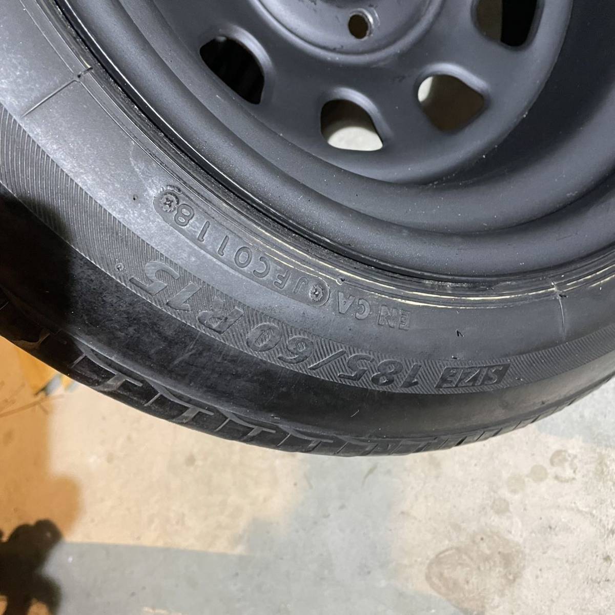 デイトナ風深リムホイール 15インチ8J オフ-38 5H 114.3 185/60r15