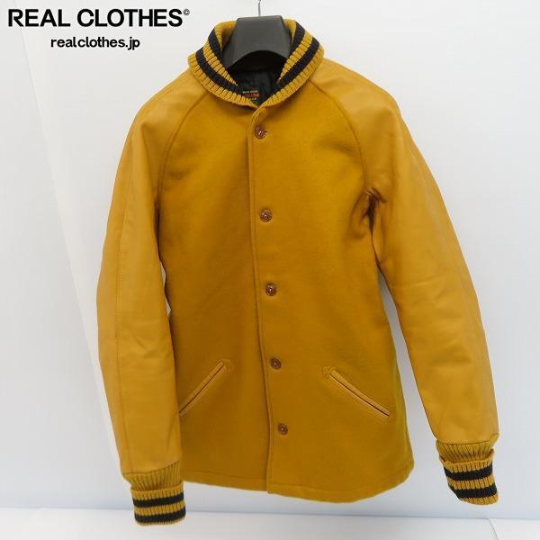 ☆SKOOKUM×BEAMS PLUS/スクーカム×ビームスプラス 袖レザー ウール 