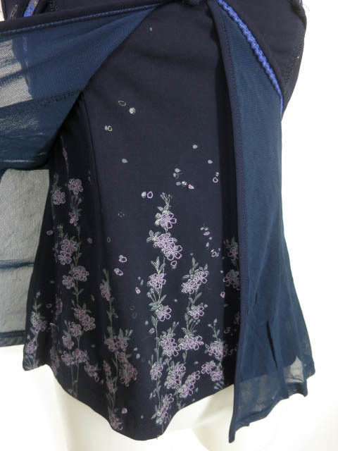 OZZ ONESTE 桜刺繍入り和チャイナキャミソール / オッズオン オッズ