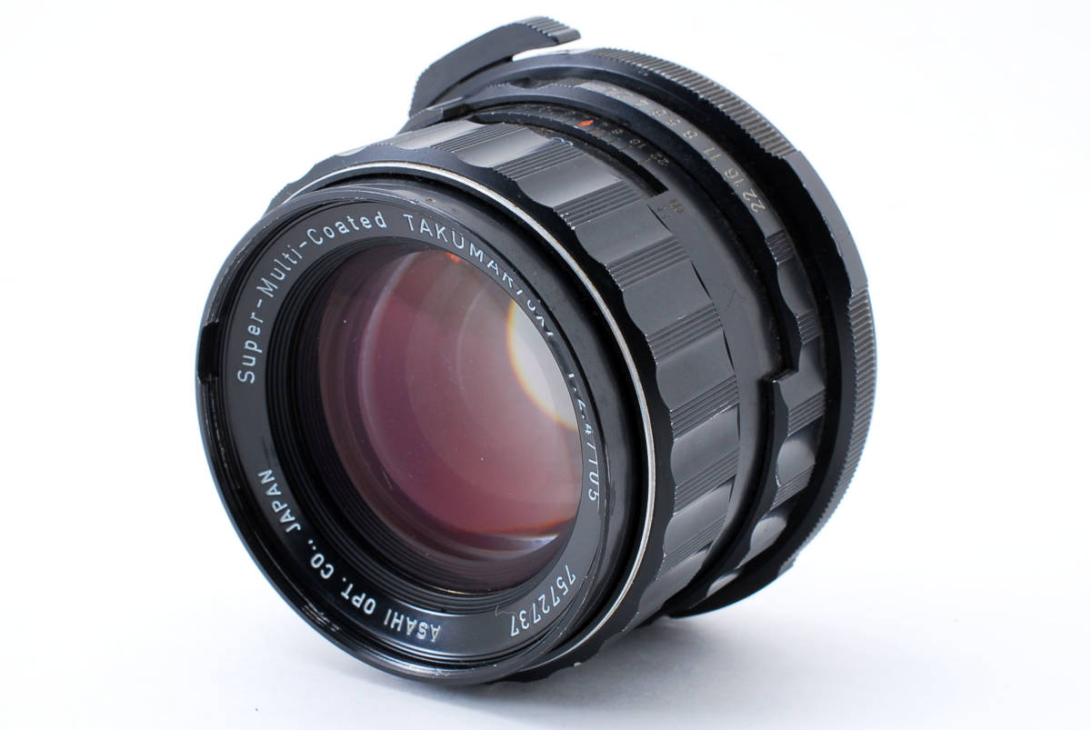 ◆超美品◆PENATX ASAHI PENTAX TAKUMAR 6×7 1:2.4 105 アサヒ ペンタックス 中判 カメラ レンズ PENTAX ペンタックス TAKUMAR Super-Multi PEMTAX 135mm