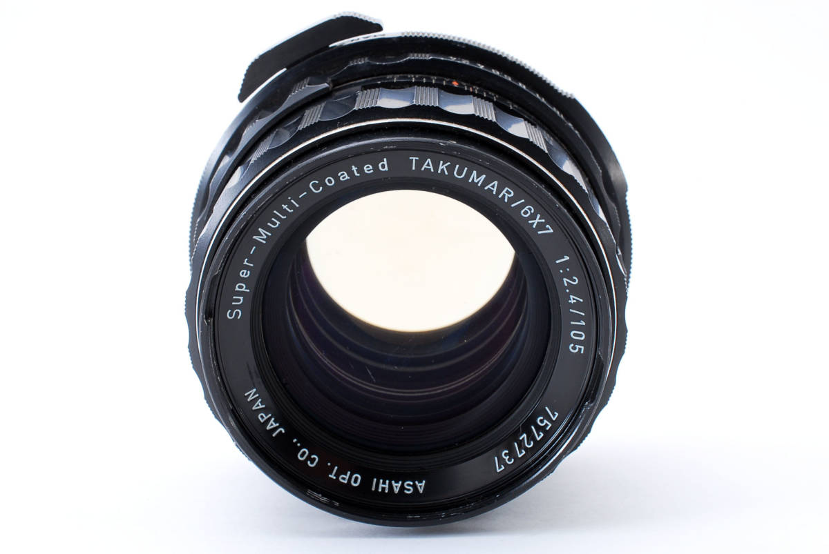 ◆超美品◆PENATX ASAHI PENTAX TAKUMAR 6×7 1:2.4 105 アサヒ ペンタックス 中判 カメラ レンズ PENTAX ペンタックス TAKUMAR Super-Multi PEMTAX 135mm
