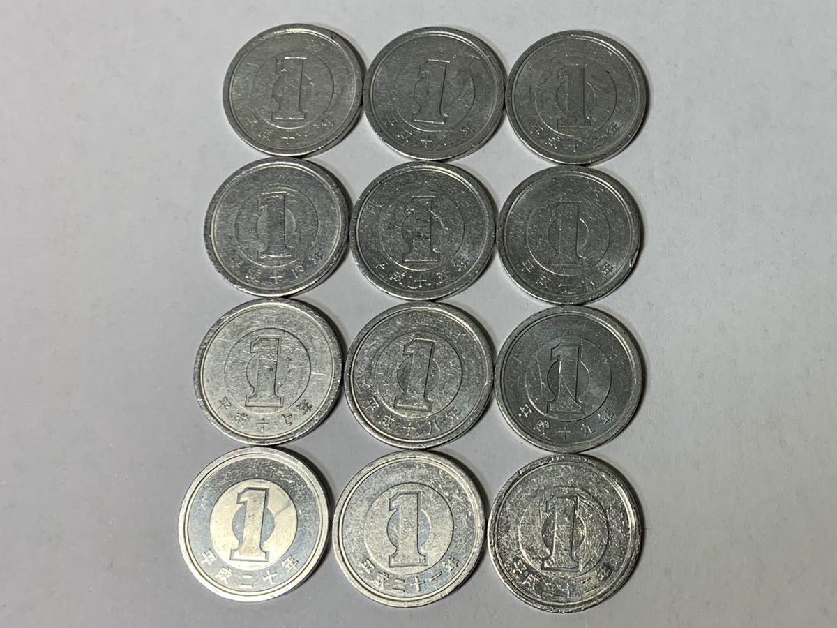 平成11年 平成22年1円硬貨12枚セット 1円 売買されたオークション情報 Yahooの商品情報をアーカイブ公開 オークファン Aucfan Com