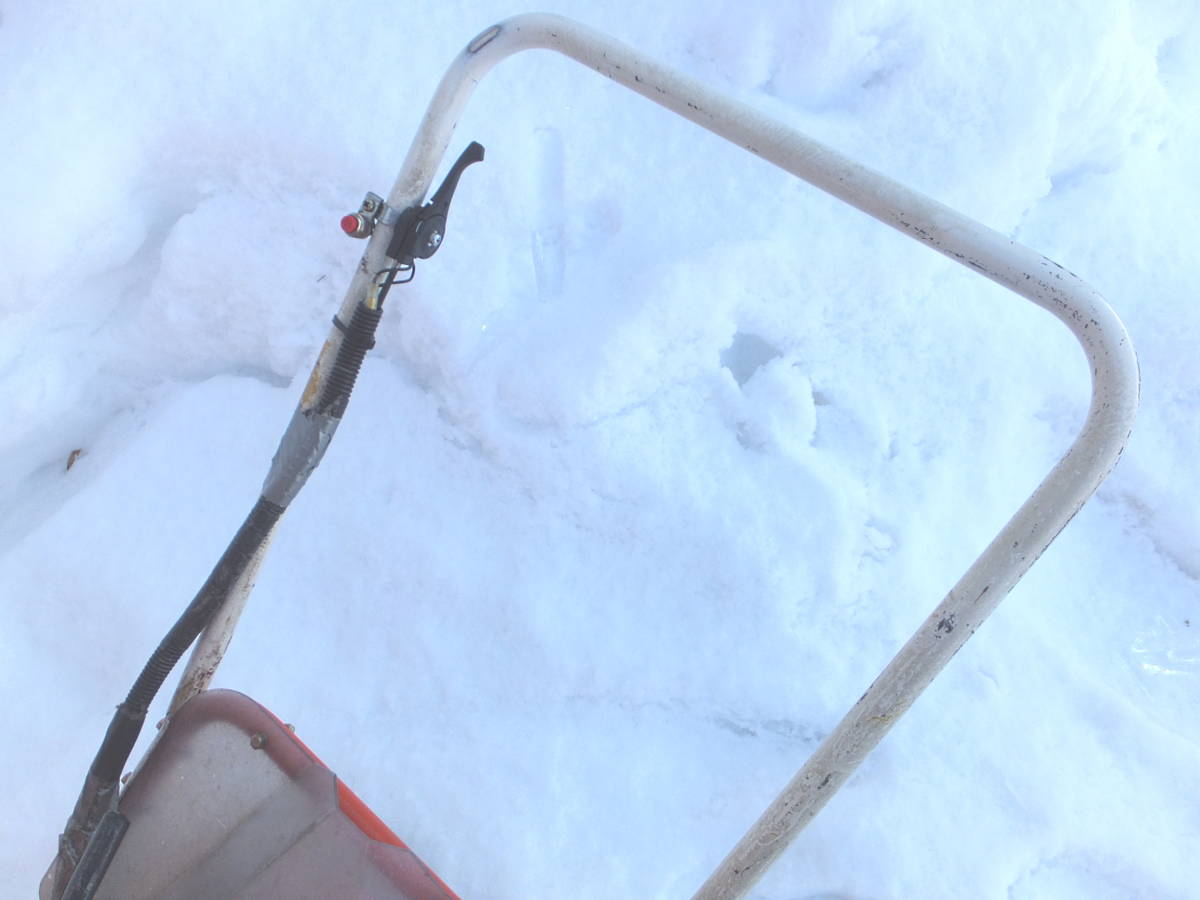 よろづ屋】札幌ドーム周辺引取り限定：レア タナカ 小型除雪機 Tanaka 