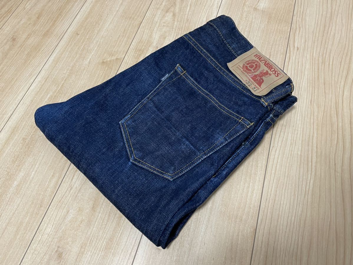 HWZN BROSS/ハウゼンブロス】デニムパンツ NARROW STRAIGHT DENIM 32