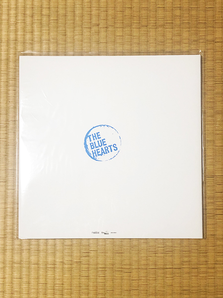 美品 ブルーハーツ THE BLUE HEARTS アナログ レコード LP 初回生産 