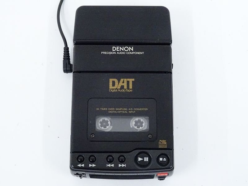 □□DENON DTR-80P/AP-18 ポータブルDATデッキ デノン ハードケース付