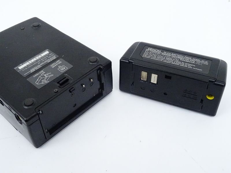 □□DENON DTR-80P/AP-18 ポータブルDATデッキ デノン ハードケース付 □□DENON DTR-80P/AP-18 ポータブルDATデッキ デノン ハードケース付