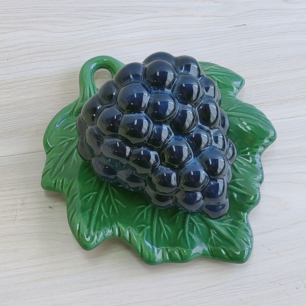KATO KOGEI 加藤工芸 陶板 壁掛け 加藤工芸/KATO KOGEI ブドウ/ぶどう 壁掛け プランター 陶器 ウォール