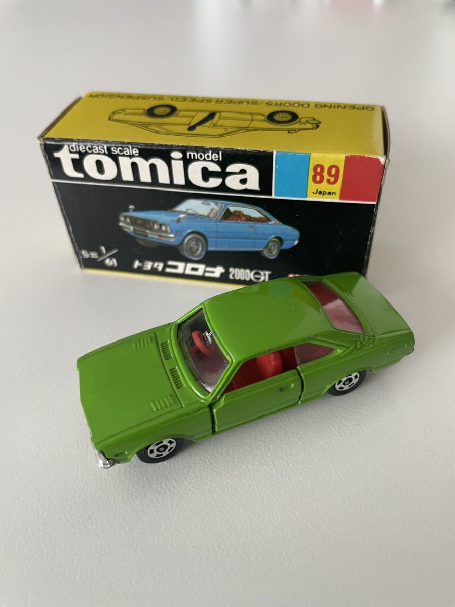 トミカ 黒箱 トヨタコロナ2000GT レアカラー(乗用車)｜売買された