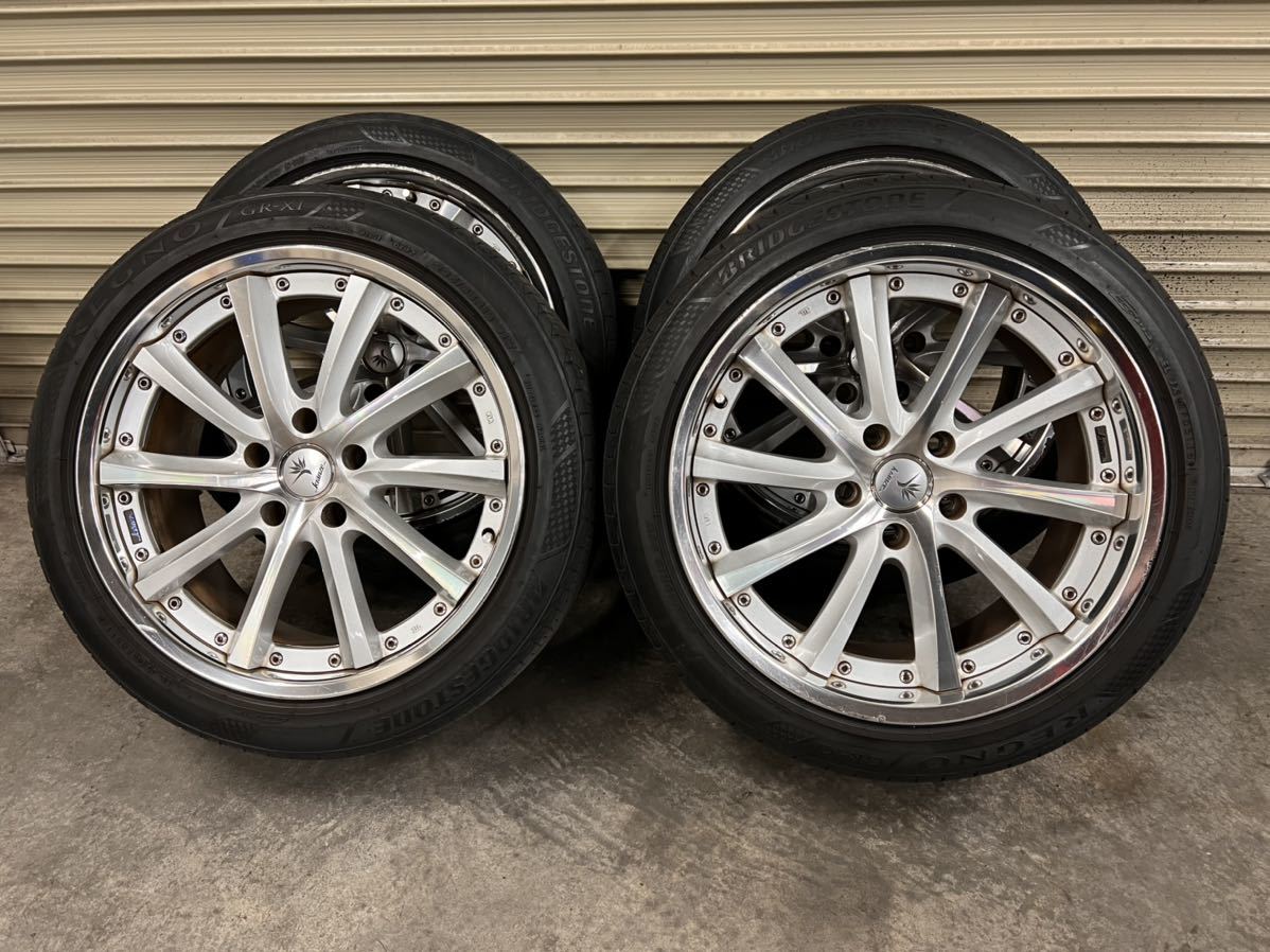 kranzeクレンツェ 18インチ ホイールセット ハンコック（HANKOOK） Kranze Felsen 358EVO クレンツェ フェルゼン +