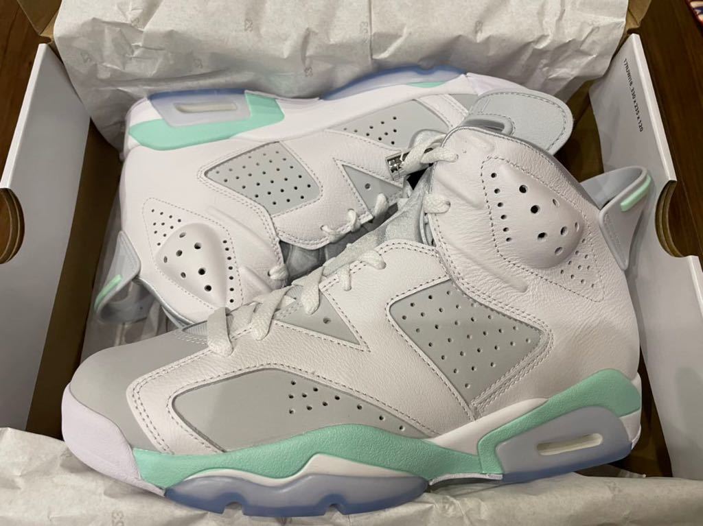 26.0cm Nike WMNS Air Jordan 6 Mint Foam ナイキ ウィメンズ エア 