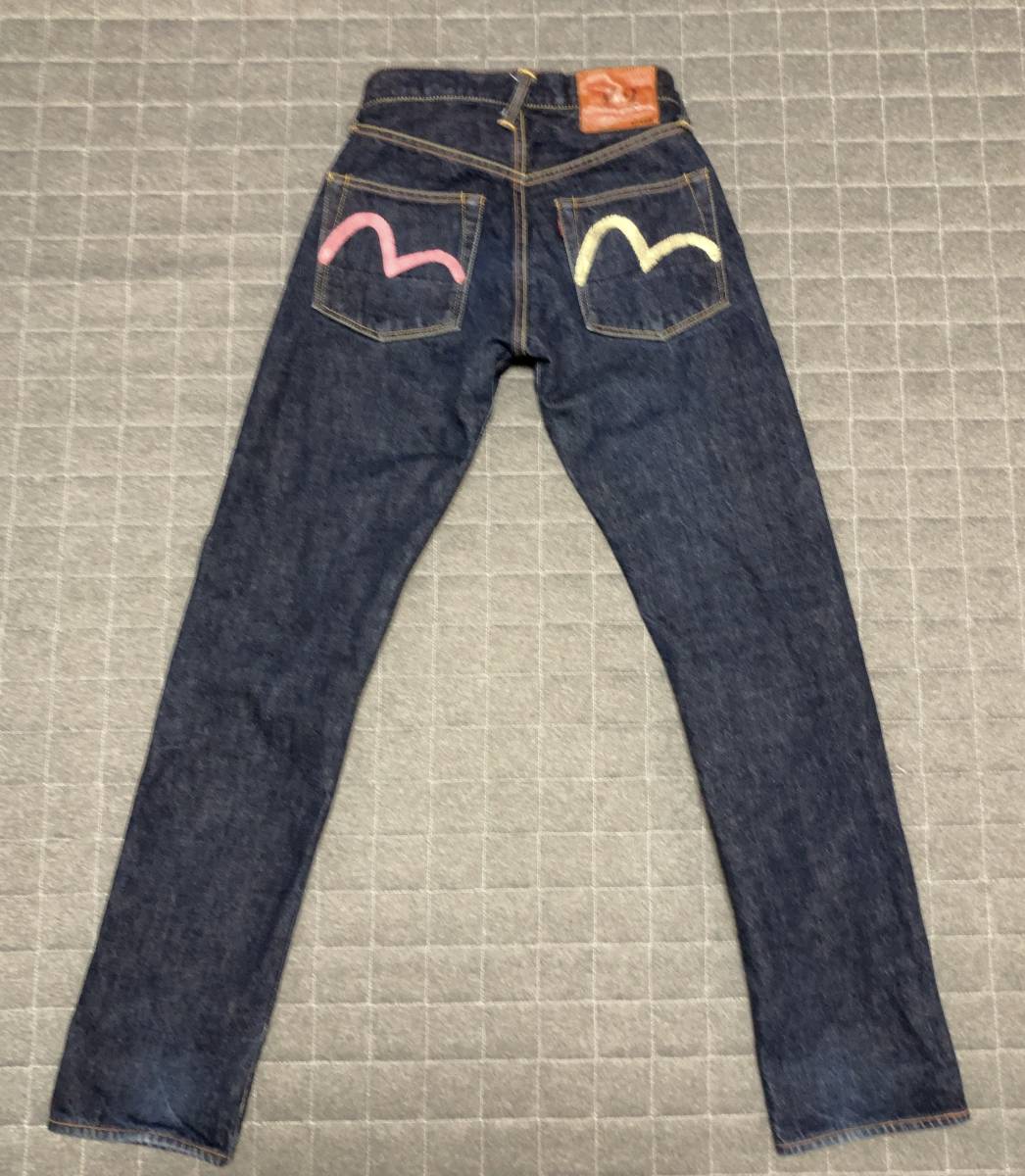 メンズ 【美品】エヴィス 2000 ノーペイント No.2 虎耳 オールド デニム