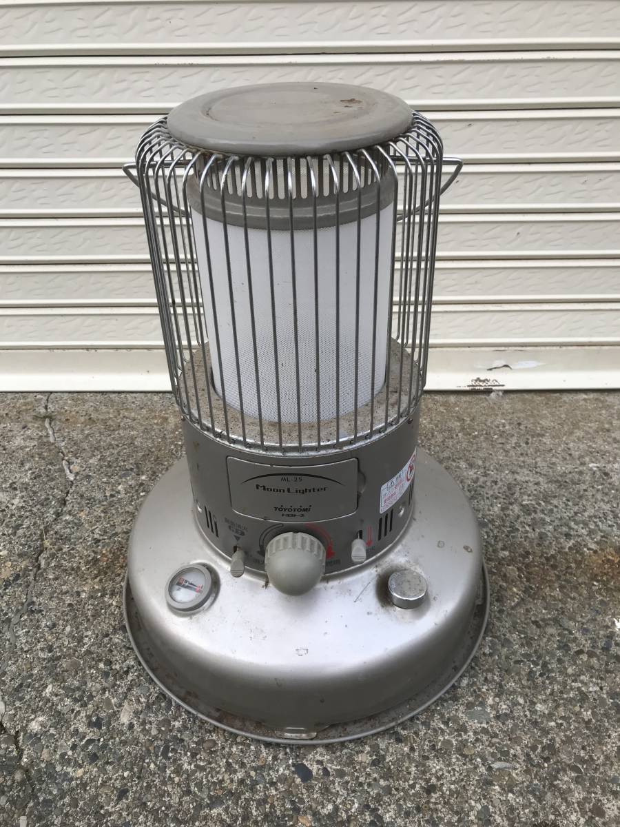 トヨトミ 石油ストーブ ムーンライター ML-25 燃焼テスト済み Yahoo