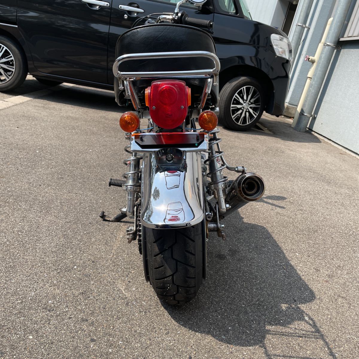 ホンダ ダックスST70 CD90 105ccホットラップマフラー(51cc-125cc 
