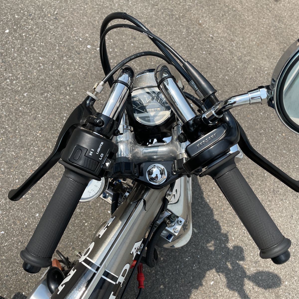 ホンダ ダックスST70 CD90 105ccホットラップマフラー(51cc-125cc 