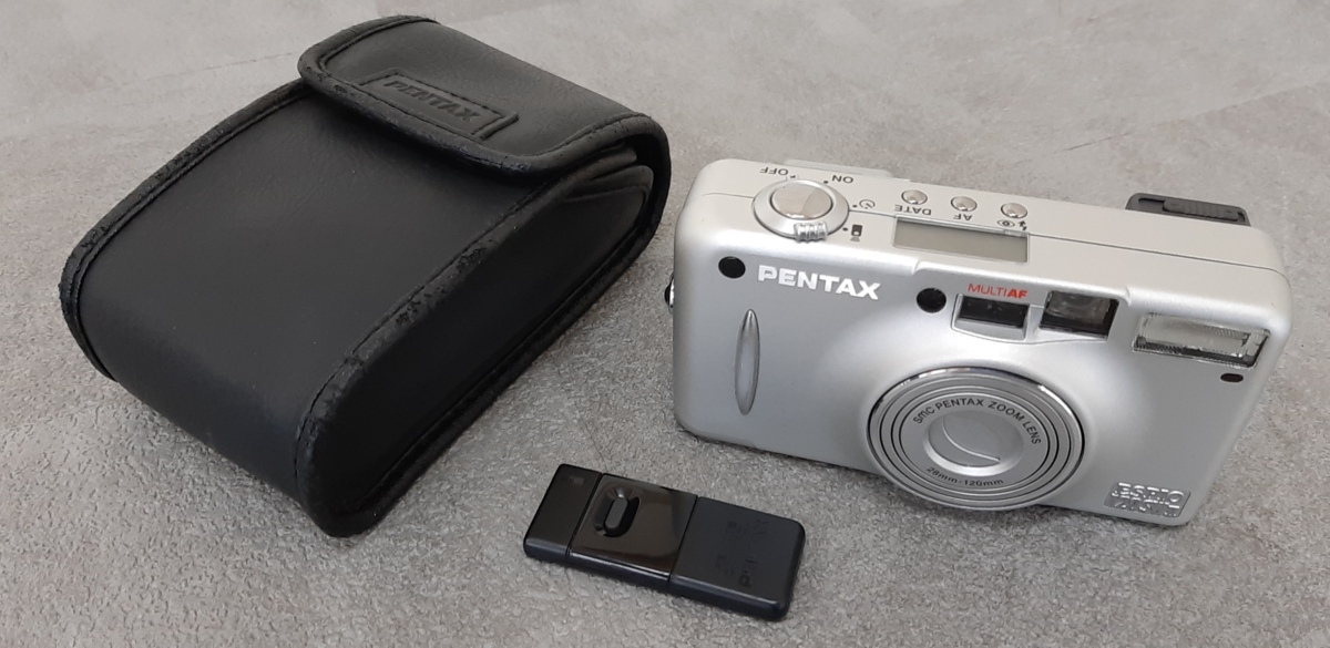 023D36□PENTAX フィルムカメラ コンパクトカメラ ESPIO 120SWⅡ