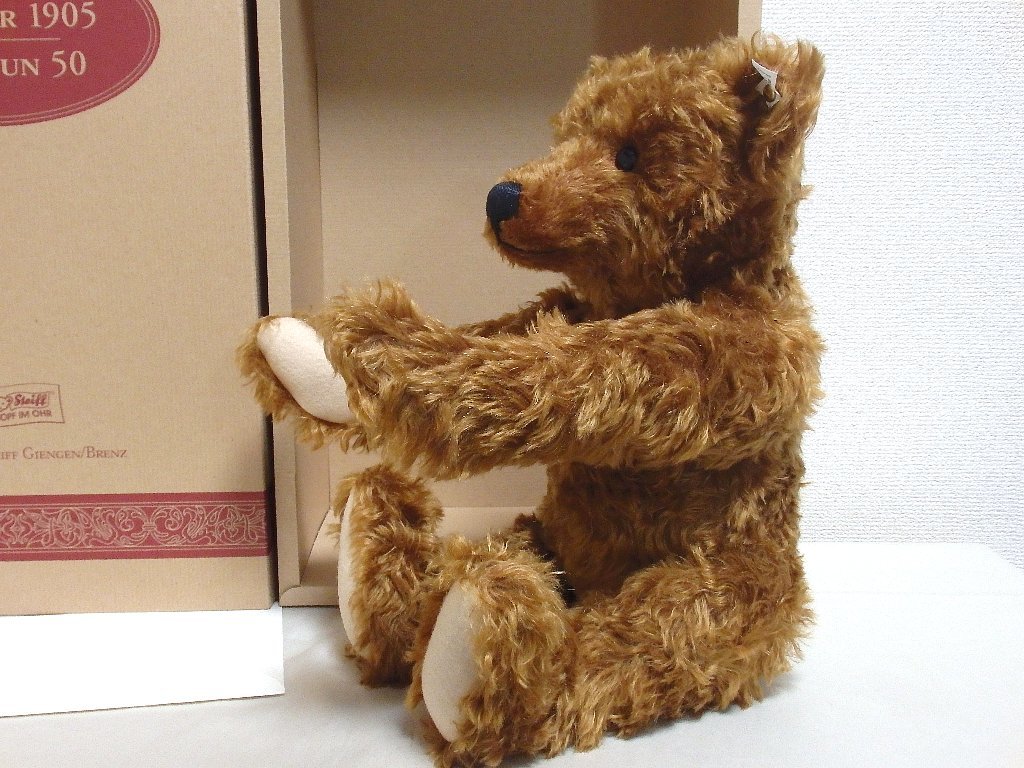 steiffシュタイフ/ 1905レプリカ「テディガール」テディベア/完品 