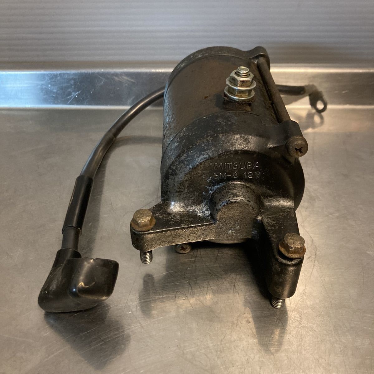 ホンダ VT250F MC08 スターターモーター セルモーター 実働 動作OK 検 