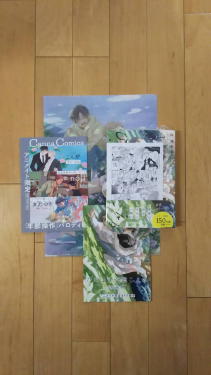 新品☆ひだまりが聴こえる☆アニメイト☆ブックフェア☆クリアファイル