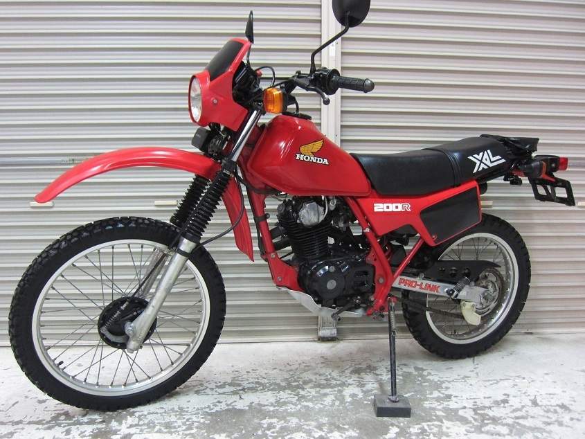 希少絶版車!! ホンダ XL200R MD06 驚異の極低走行!! 好調美車 