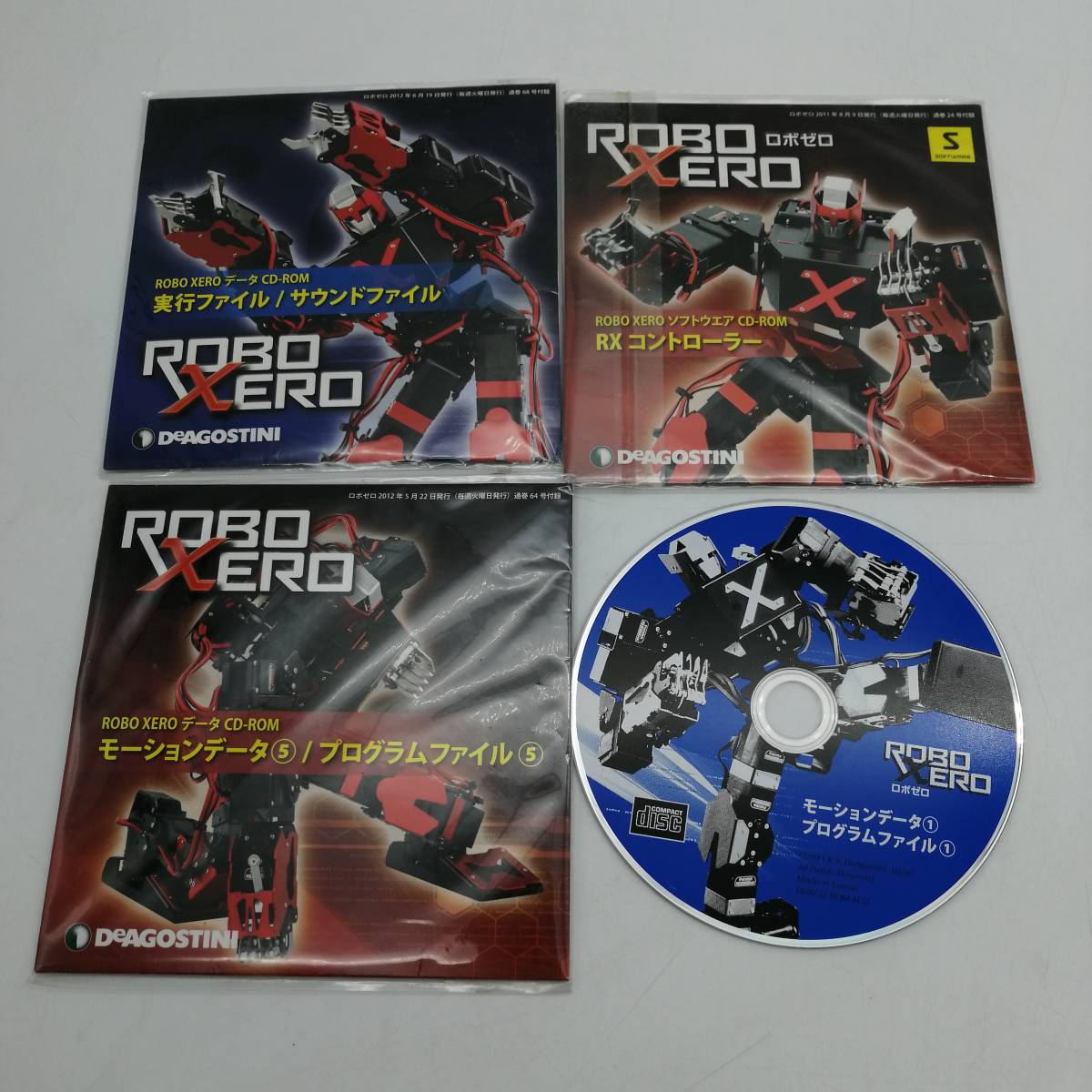 y2169 DeAGOSTINI ディアゴスティーニ ROBO XERO ロボゼロ プラモデル