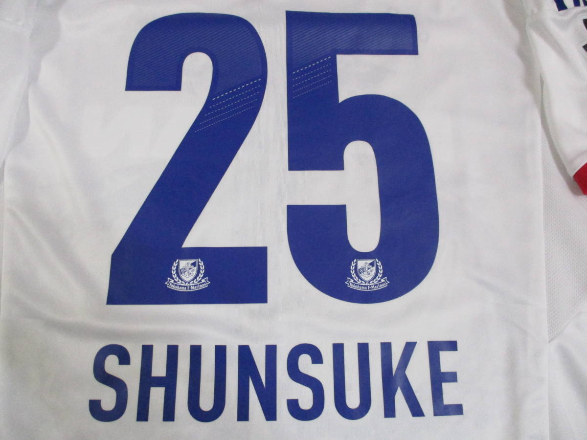 2012年 横浜Fマリノス 25番 中村俊輔選手 ( 現 横浜FC) アウェー