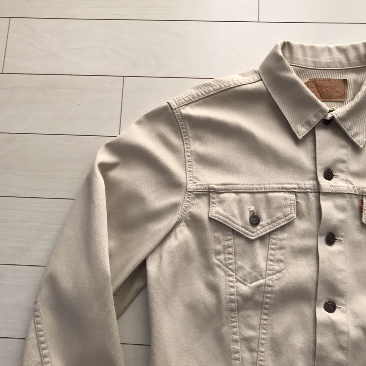 超美品 希少サイズ46 60s Levi''s リーバイス ビッグE ピケ 超美品 希少サイズ46 60s Levi''s リーバイス ビッグE ピケ