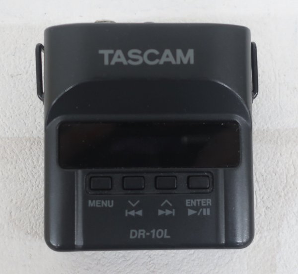 2A2604【クリックポスト対応】 TASCAM DR-10L ピンマイクレコーダー 本体のみ タスカム
