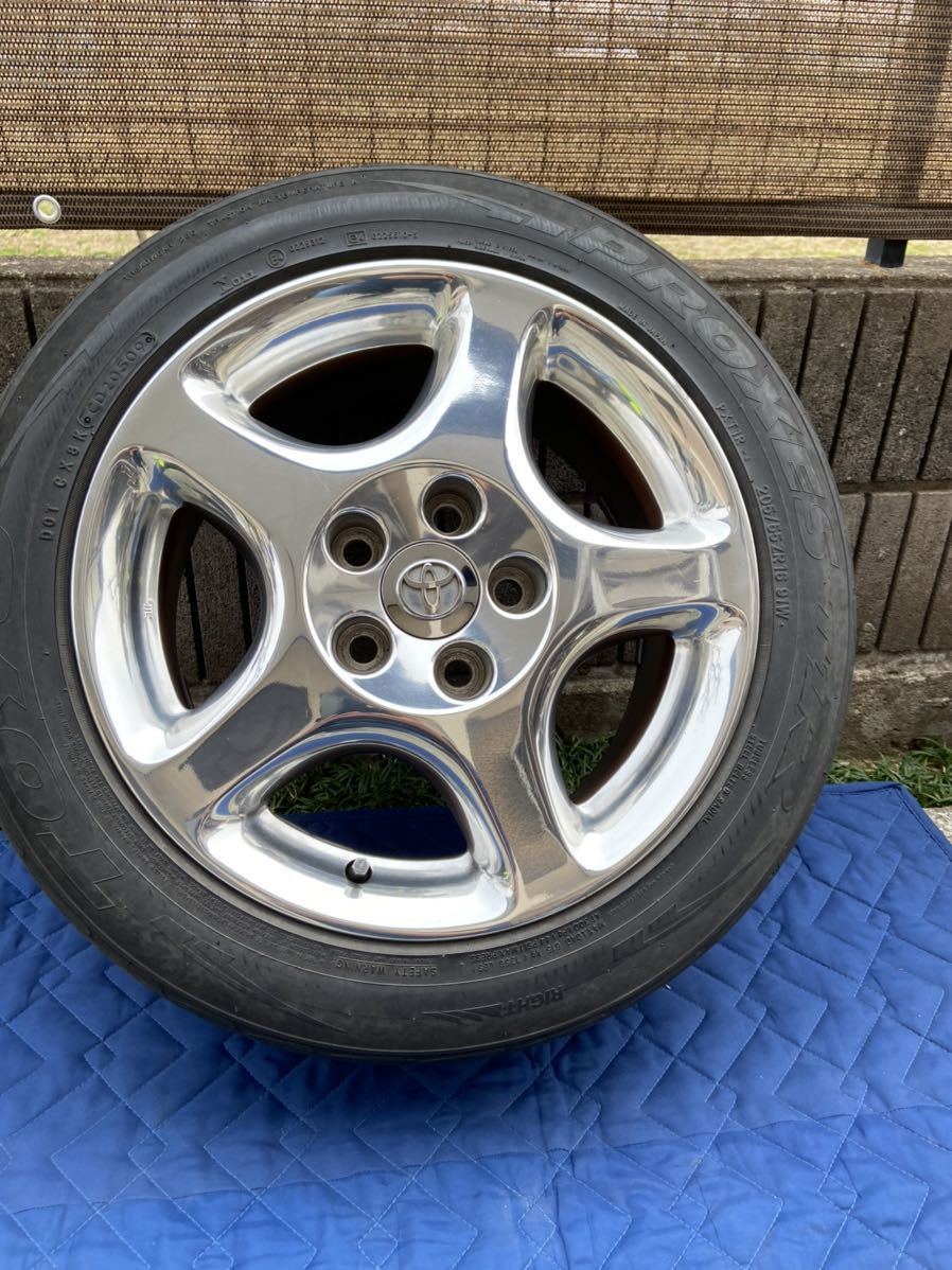 トヨタ アリスト純正 S ベルテックス 16インチ メッキホイール 4本 他 